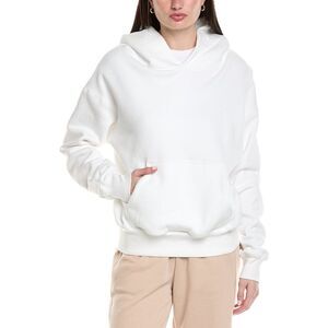 Knit Riot Womens Anchor Hoodie, White